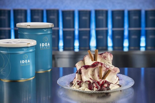 Halbfertigprodukt Eis